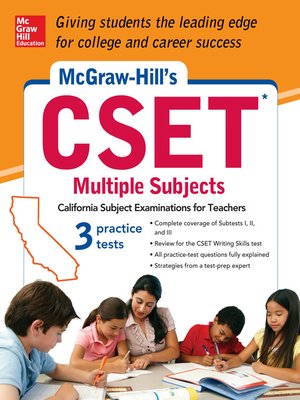 cover image of McGraw-Hill's CSET